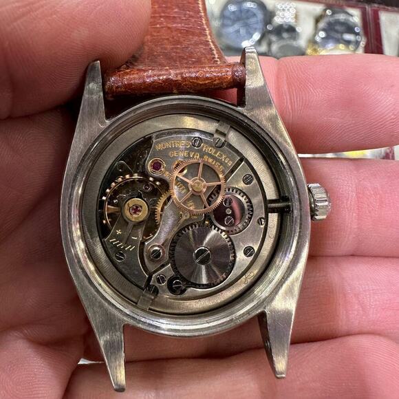 Vintage 1950s ROLEX Oysterdate Precision 6494 Hand-Wind Wrist Watch - Picture 10 of 10